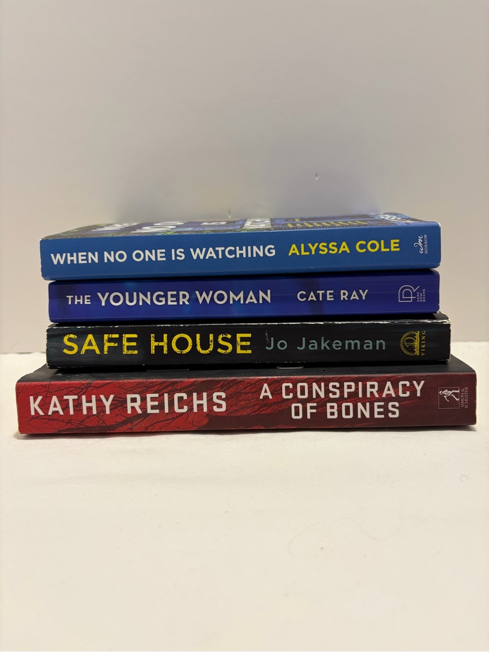 Set of Four Thriller Paperback Bundle Good Reading